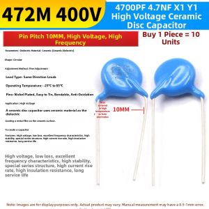 Risym | High Voltage Ceramic Disc Safety Y Capacitor 2200pF