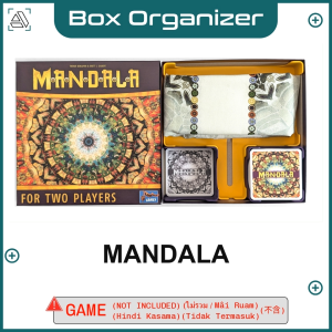 Mandala Board Game Box Organizer Insert