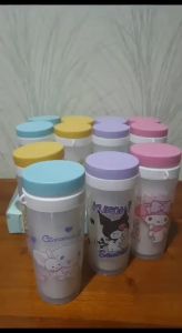 TUMBLER / BOTOL MINUM UNTUK ANAK SEKOLAH KUROMI MOROL MELODY 300ML