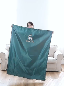 1PC tas baju jumbo tebal Pola sederhana Tas Baju Jumbo Multifungsi Kapasitas besar -95*120cm /110*140cm