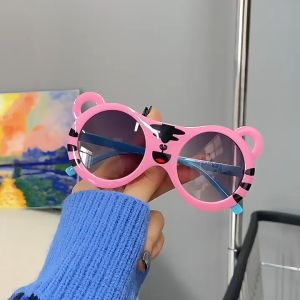 Xu Hướng Kính Mát Cho Bé Yêu Kính Chụp Ảnh Hoạt Hình Hổ Con siêu cute Trào lưu Kính Hổ 2022 Nhâm Dần mã T1616