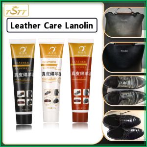 น้ำยาขัดรองเท้าคุณภาพสูง น้ำยาขัดรองเท้า รองเท้าหนังลาโนลิน น้ำมันบำรุงรองเท้าหนัง ครีมบำรุง แว็กซ์รองเท้า สีดำ สีน้ำตาล ยาขัดรองเท้าไม่มีสี
