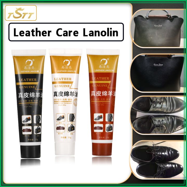 High-quality Shoe Polish Leather Care Lanolin Leather Shoes Maintenance ... - Black Leather Shine Maintenance To Enhance Travel Readiness