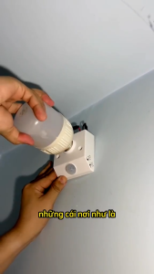 Đui đèn cảm ứng chuyển động GoSu HV-999 - Cảm biến hồng ngoại tự động bật sáng khi có người tới gần