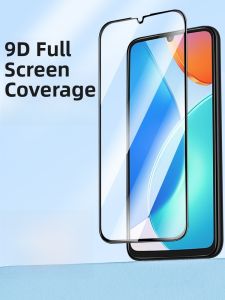 Henyou | Anti-Fingerprint Anti-Shatter Full-Coverage Tempered Glass Screen Protector for Huawei Honor Play 60 Plus