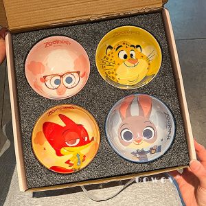 Attractive Design Zootopia Judy Ceramic Yogurt Bowl