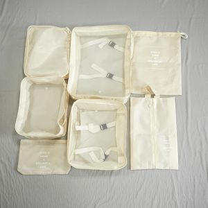 ชุดเดินทาง กระเป๋าเก็บของ เสื้อผ้า อุปกรณ์อาบน้ําดิจิตอล รองเท้า ออแกไนเซอร์ กระเป๋า หอพักนักเรียน ถุงคัดแยกเสื้อผ้า ก้อนบรรจุ