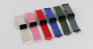 Magnetic Band for HUAWEI watch fit 4 pro Strap Nylon Braided solo loop Replacement Belt Wrist correa Bracelet for HUAWEI fit 4/3