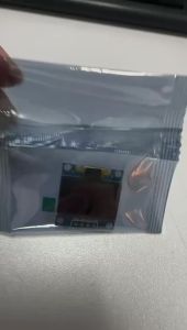 1PC 0.96 Inch OLED Display Module 4-pin White SPI/IIC Communication Small ESP32 Screen