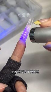 New Extension Nail Mold Paperless extension nail kit新款美甲延长甲模免磨砂甲模水晶延长无纸托快速光疗延长甲片套装mix 96pcs nail mold / 48stickers