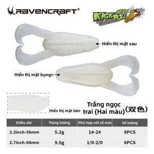 RAVENRAFT | Mồi nhái hơi câu cá lóc