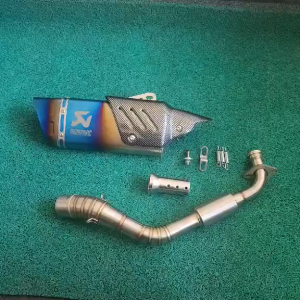 Akrapovic k10 with Silencer on Aerox V1/V2/V3
