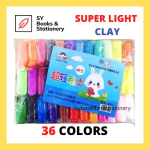 Non-Toxic Super Light Clay Butter Slime 36 Colors / Children Light Air Dry Clay / Modeling Clay