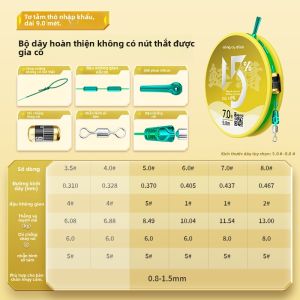CHUANZE | Dây Câu Cá Không Dính Nhóm Dây Câu Cá Chắc Chắn