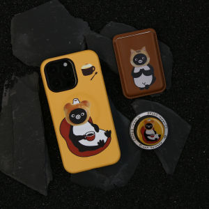 Penguin Magnetic Absorption Film Two-In-One Full Cover iPhone 16/15/14 Shockproof Protective Case for Apple Phones 15/16Promax 11/12Pro