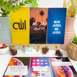 TENNESY HIASAN DINDING QUOTE 10x20CM WALL DECOR PAJANGAN KAYU POSTER DEKORASI DINDING RUMAH
