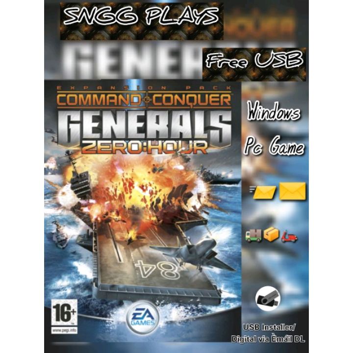 Command & Conquer : Generals – Zero Hour / PC Game Installer | Lazada PH