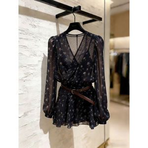 Chic Premium French Style Floral Shirt for Women