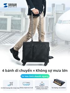 Sanwa Supply | Vali Bánh Xoay Chống Trầy Nước