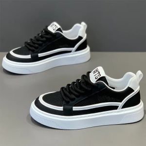 Nanjiren | Breathable Light Mens White Casual Shoes