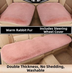 Warm Fleece Car Seat Cover Set