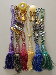 Promo tali pengait / tasel untuk gorden berbagai warna bentuk kristal