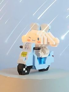 Bell toys สไตล์การขี่มอเตอร์ไซค์ ตัวต่อเลโก้ ตัวต่อ ตัวต่อการ์ตูนน่ารักๆ เลโก้ ของเล่น