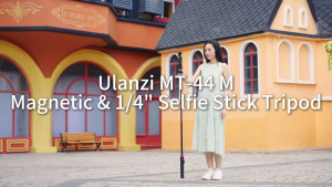 Ulanzi MT-44M 149cm Auto Open Bluetooth Remote Magnetic Tripod Selfie Stick For Mobile Smartphone Camera