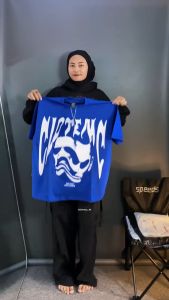 T-shirt Boxy Oversize Pria Dan Wanita Trend 2025 Bahan Cotton Combed 24s