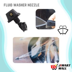 1PC WIPER WASHER NOZZLE SPRAY Washer Fluid Windshield Windscreen Universal Car Replacement DIY Kit Sprinkler Kereta 汽车雨刷喷水器