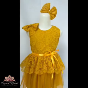 Diera Dress Tulle | Baju Brokat Anak Perempuan dan Dewasa | Kostum Pesta Ulang Tahun Terbaru Murah