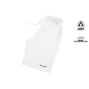 Aerostreet Jogger Pendek Madava Putih Celana Joger EBAAA
