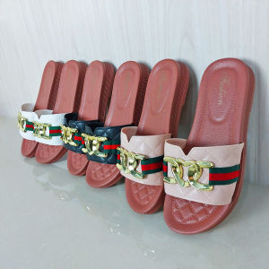 Sandal Teplek Selop Wanita Kekinian Fashion Woman Slip On Flat Korean Style Kasual Import COD SPT-50