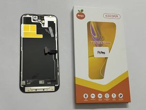 RJ 100% Soft OLED Screen For iPhone 14Pro 15Pro 16Pro Max OLED True Tone With 3D Touch Screen For iPhone Replacement With Tools