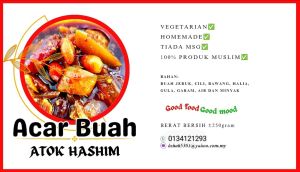 Acar Buah Atok Hashim 250g