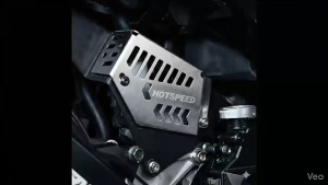 Hugger Airblade Reservoir Cover For Honda Click 125i/150i Full Cnc Alloy Stainless Steel