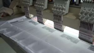 Bordir nama untuk Pesantren atau Bordir label penanda baju pakaian