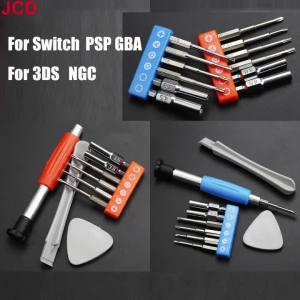 JCD 1 Set For Switch Screwdriver NGC Handle Controller Screwdrivers Switch Disassembly For PSP GBA 3DS Game Screwdriver Tool Set
