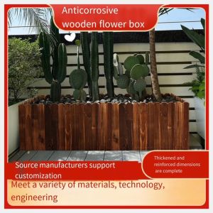 Antiseptic Wood Pots: Enhance Your Outdoor Landscape