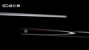 Beginner Pool Cue 10mm Tip Ash & Rosewood | WEISHIDUN TG007 3/4 Joint Starter Kit for Chinese 8-Ball 145cm