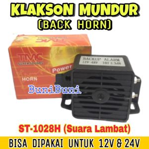 Klakson Mundur Atret / Alarm Mundur Mobil & Truk 1 Suara Universal (Versi Suara Cepat & Lambat)