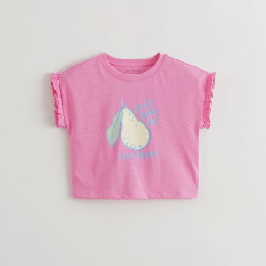 Marc&Janie | Cool Cartoon Graffiti Lace Girls T-shirt