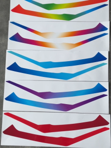 สำหรับฮอนด้า PCX160ไฟสติกเกอร์ฟิล์มอุปกรณ์ดัดแปลงมอเตอร์ไซค์กันน้ำรูปลอกฟิล์มแสงป้องกัน