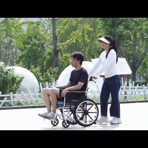 Lightweight Foldable Wheelchair Shower Chair Aluminum Shower Commode Wheelchair with Padded Seat & Flip-Up Armrests4-in-1 Bedside Self Propelled Wheelchair Commode Bathroom Chair Rolling Shower Chair for Elderly Disabled Support up to 100kg