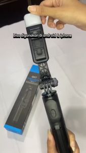 Tongkat Selfie Lipat & Tripod Selfie Mini Portabel: Penyangga Ponsel Multifungsi
