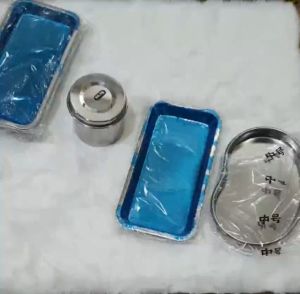 -Khay hạt đậu hũ bông tròn dùng trong spa  phun xăm thẩm mĩ