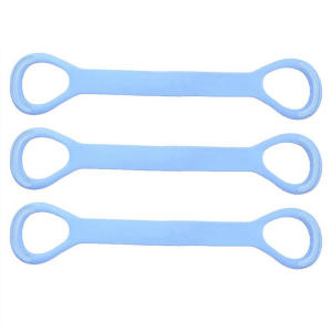 8-Shaped Stretcher For Home Fitness Back Shapingelastic Band With Open Shoulder and Back Stretching Band for Shoulder Exercise