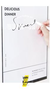 แม่เหล็กติดตู้เย็น แบบแผ่น To Do List Shopping List คุณภาพงานส่งออก ขายบน Amazon อเมริกาและยุโรป