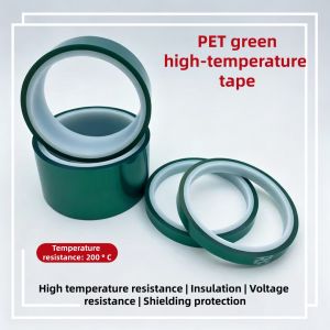 PET High-Temperature Masking Tape Suitable for Paints Electronic Coatings Powder Coatings Anodizing and Circuit Boards