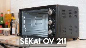 SEKAI Oven Listrik Low Watt Kapasitas Loyang 21L Pemanggang Makanan Serbaguna - OV 211
